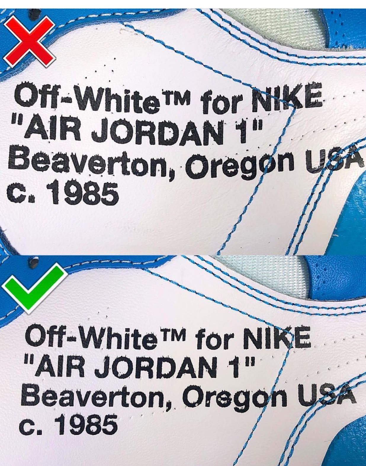 Air Jordan 1 Replica 1:1 và Real Air Jordan 1 Replica 1:1 và Real