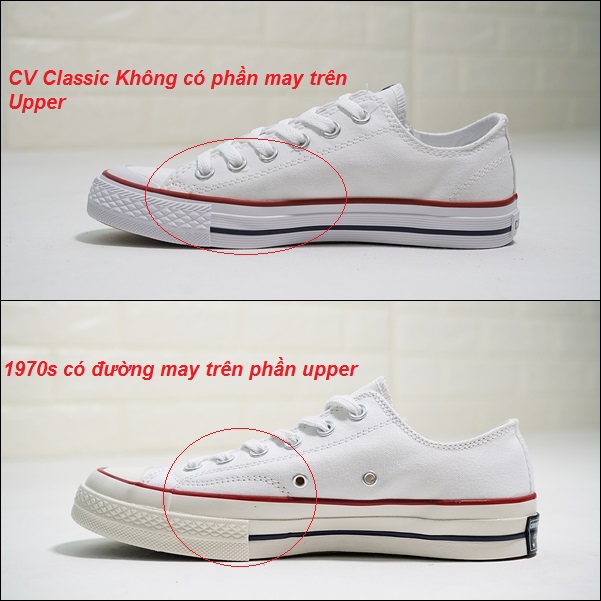 sự khác nhau giữa converse 1970s và classic sự khác nhau giữa converse 1970s và classic