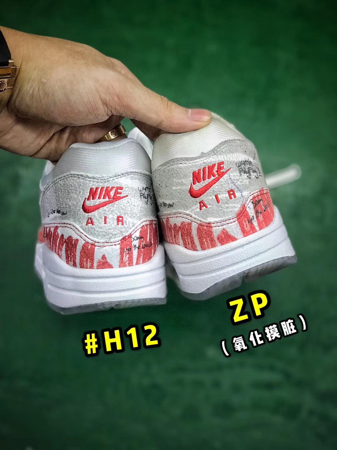 giày nike air max 1 fake và real