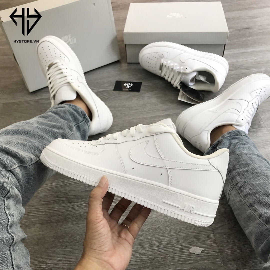 giày nike air force 1 low white