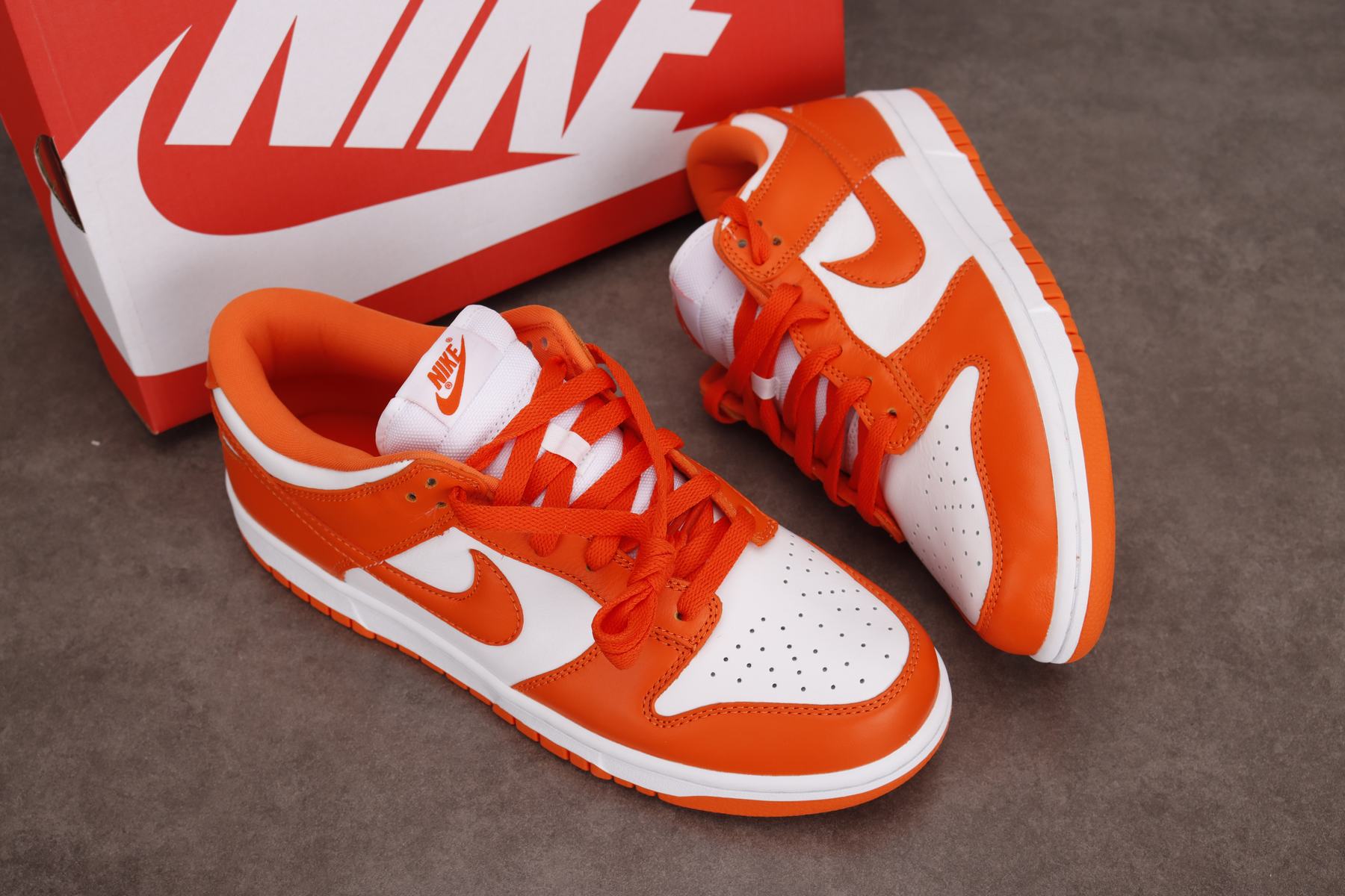Nike SB Dunk low Syracuse Orange White - ''SiÃªu Cáº¥p'' - HY Store