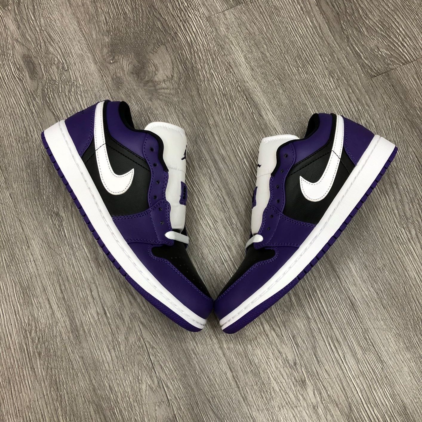 Giày Nike Jordan1 Low Purple Back