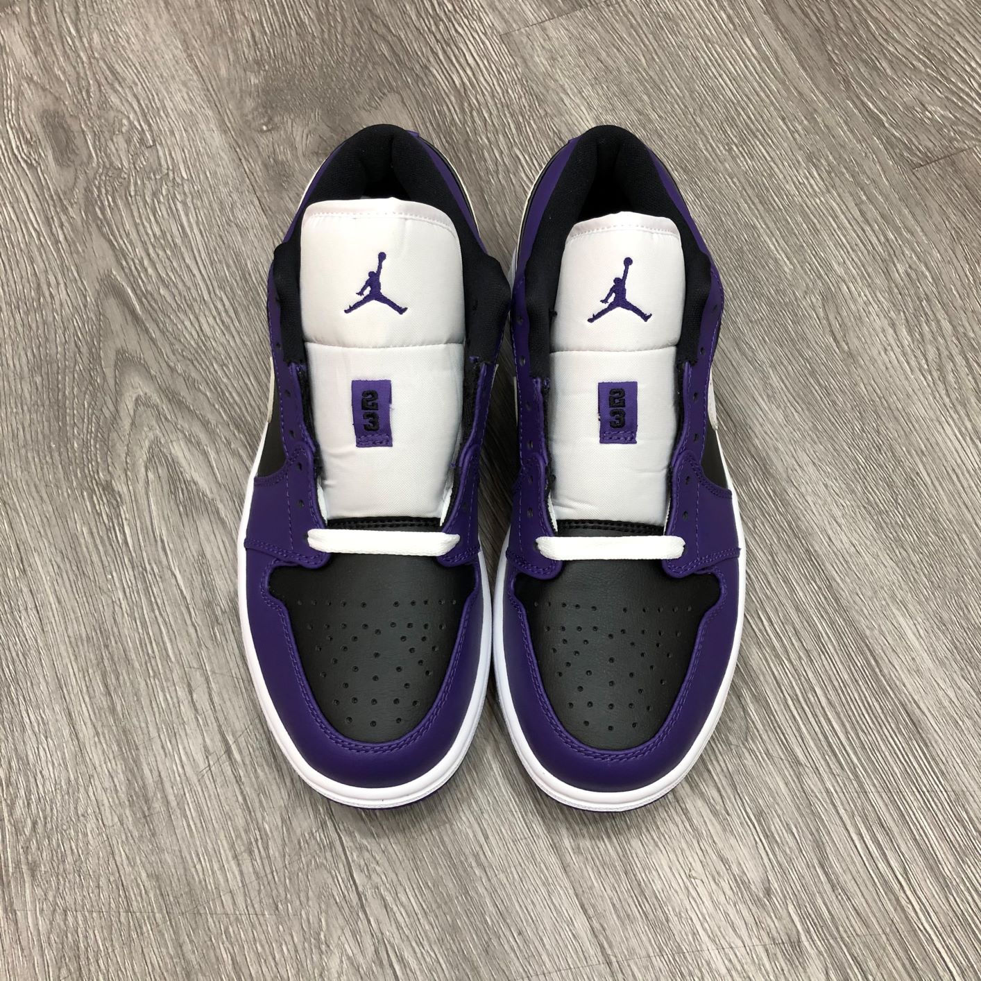Giày Nike Jordan1 Low Purple Back