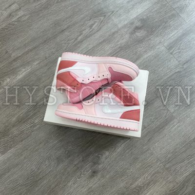 Giày Nike Jordan1 Mid digital pink